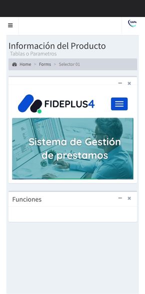 app software gestión de préstamos FidePlus4